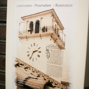 clock tower poster