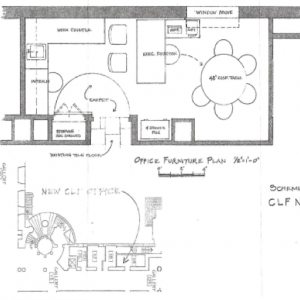 New Courthouse Legacy Foundation office floor plan
